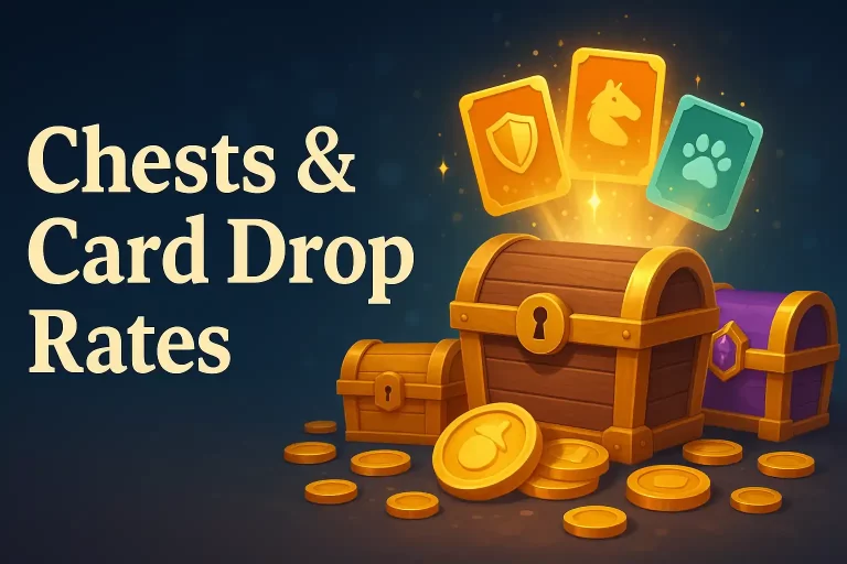 Chest card and drops