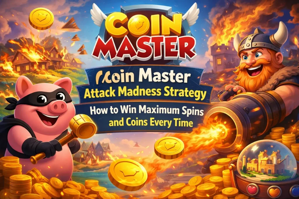 Coin Master Attack Madness Strategy