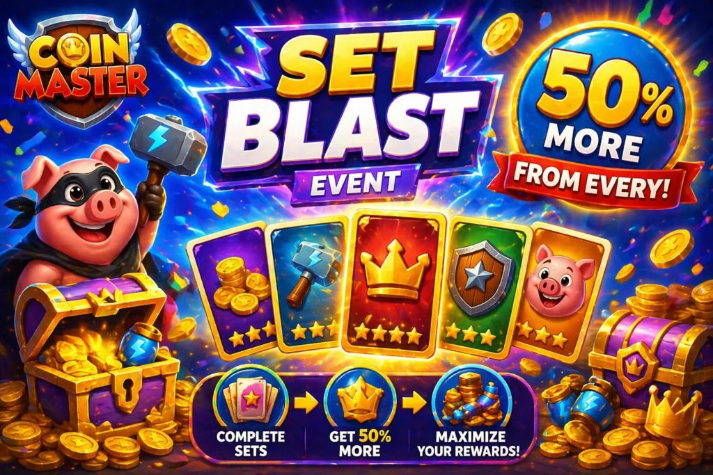 Coin master game set blast 2026
